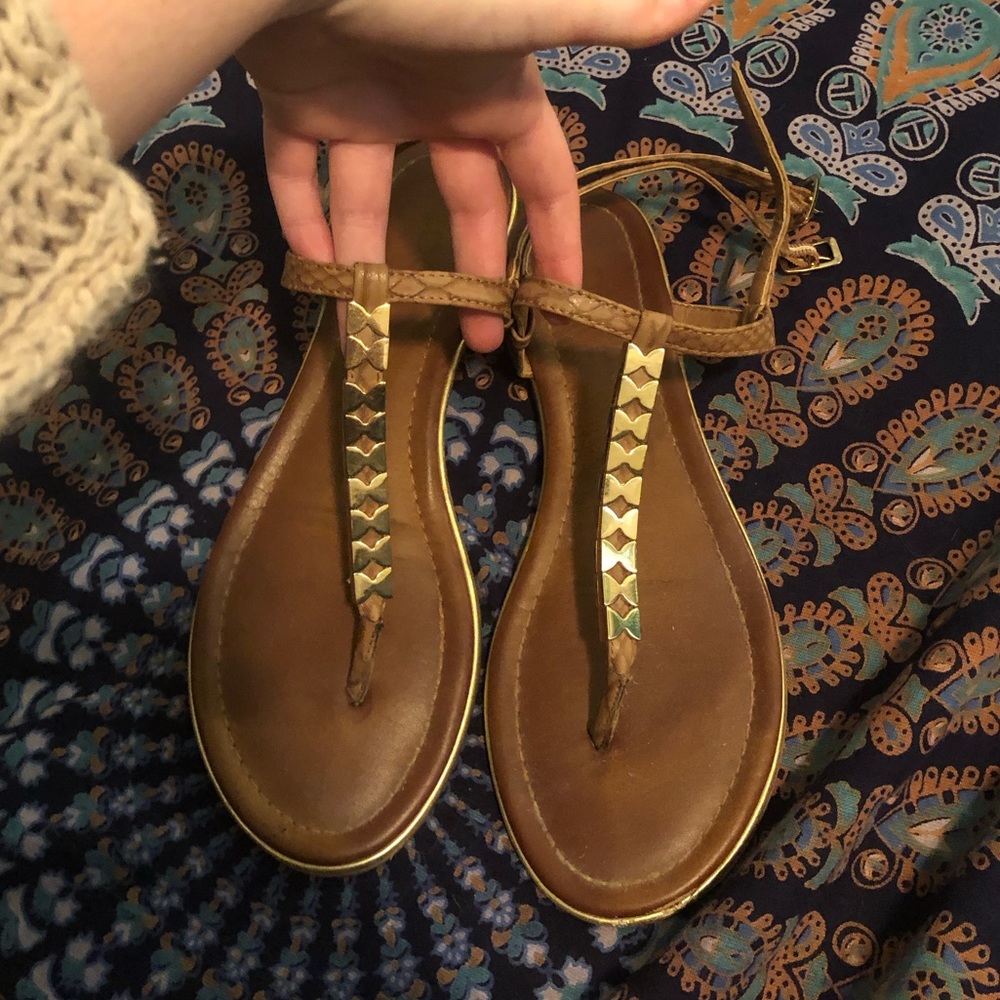 Cute Leather Aldo Sandals!!